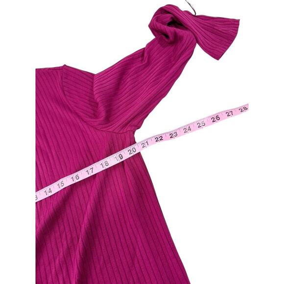 J Jill Wearever Collection Burgundy Lightweight Knit Cardigan Womens Medium - Picture 5 of 5